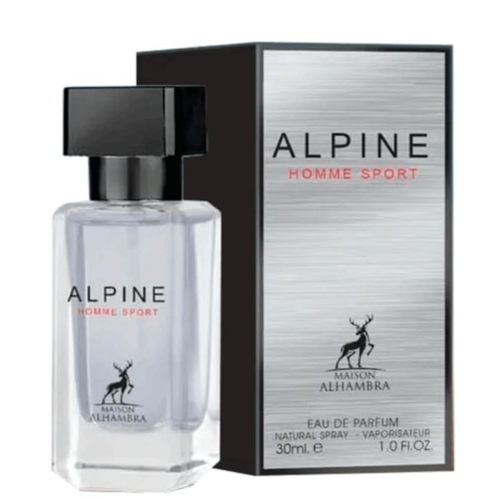 Perfume Alpine Homme Sport - Alhambra - Masculino - Eau de Parfum - 30ml