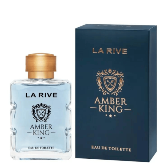 Perfume Amber King - La Rive - Masculino - Eau de Toilette - 100ml Perfume Amber King - La Rive - Masculino - Eau de Toilette - 100ml
