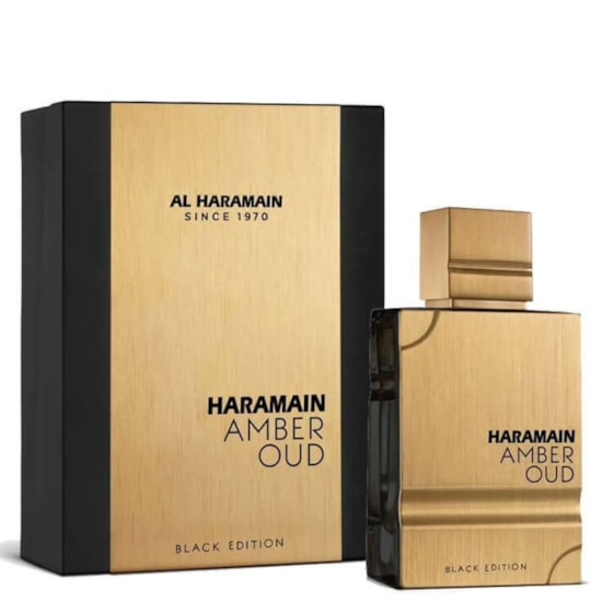 Perfume Amber Oud Black Edition - Al Haramain - Unissex - Eau de Parfum - 60ml Perfume Amber Oud Black Edition - Al Haramain - Unissex - Eau de Parfum - 60ml