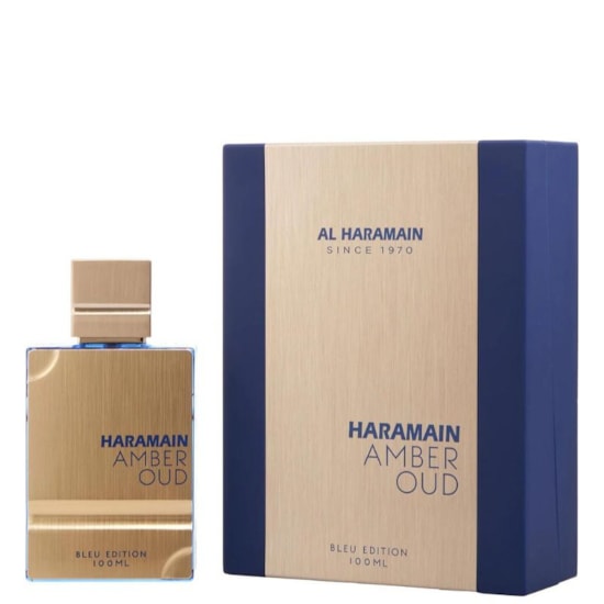 Perfume Amber Oud Bleu Edition - Al Haramain - Masculino - Extrait Parfum - 100ml Perfume Amber Oud Bleu Edition - Al Haramain - Masculino - Extrait Parfum - 100ml