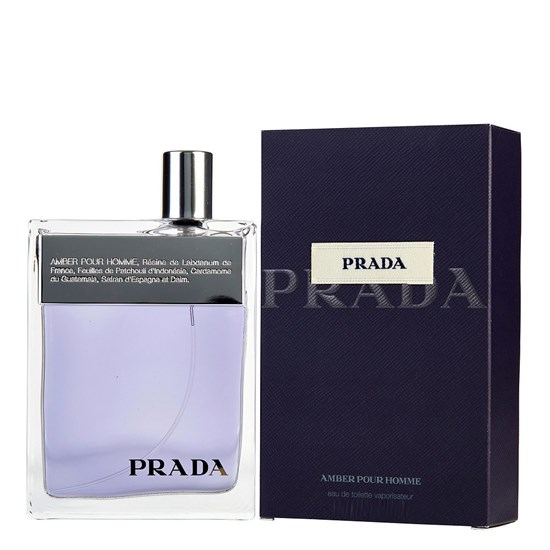 Perfume Amber Pour Homme  - Prada - Masculino - Eau de Toilette - 100ml