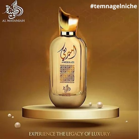 Perfume Ameerati - Al Wataniah - Unissex - Eau de Parfum - 100ml Perfume Ameerati - Al Wataniah - Unissex - Eau de Parfum - 100ml
