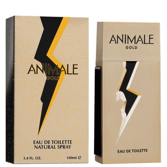 Perfume Animale Gold - Animale - Masculino - Eau de Toilette - 100ml