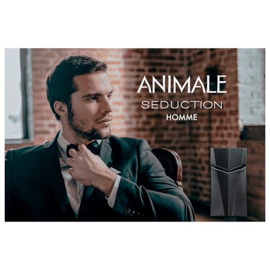 Perfume Animale Seduction Homme - Animale - Masculino - Eau de Toilette - 100ml Perfume Animale Seduction Homme - Animale - Masculino - Eau de Toilette - 100ml
