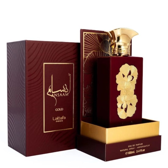 Perfume Ansaam Gold - Lattafa - Feminino - Eau de Parfum - 100ml