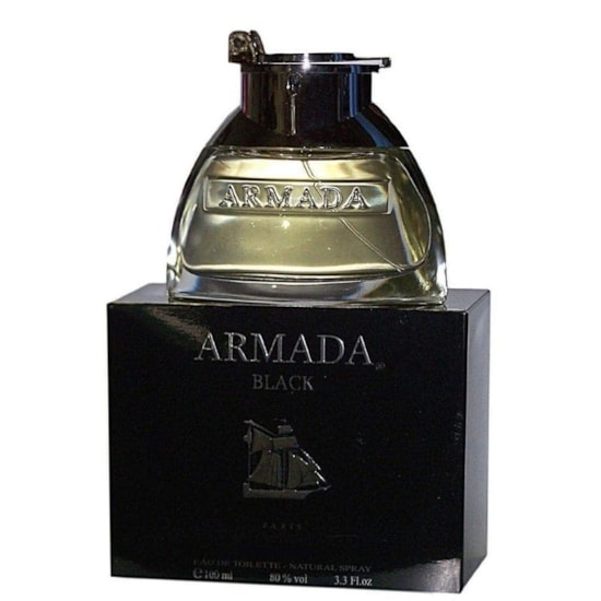 Perfume Armada Black - Paris Bleu - Masculino - Eau de Toilette - 100ml Perfume Armada Black - Paris Bleu - Masculino - Eau de Toilette - 100ml