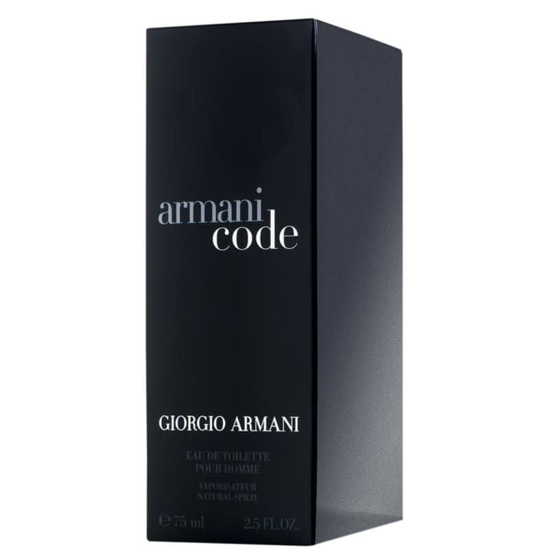 preço perfume armani code masculino 75ml