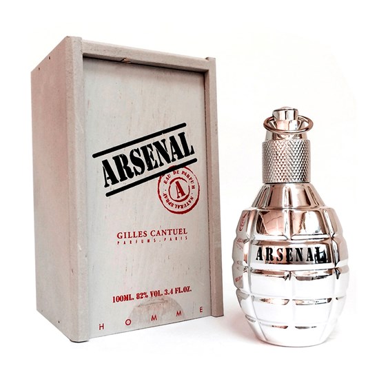 Perfume Arsenal Platinum Wood - Gilles Cantuel - Masculino - Eau de Parfum - 100ml