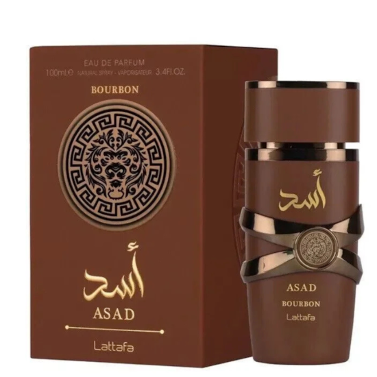 Perfume Asad Bourbon - Lattafa - Masculino - Eau de Parfum - 100ml Perfume Asad Bourbon - Lattafa - Masculino - Eau de Parfum - 100ml