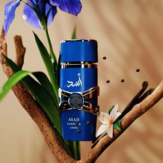 Perfume Asad Zanzibar Pocket - Lattafa - Masculino - Eau de Parfum - 5ml