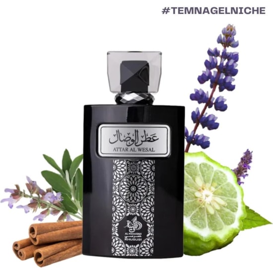 Perfume Attar Al Wesal - Al Wataniah - Masculino - Eau de Parfum - 100ml Perfume Attar Al Wesal - Al Wataniah - Masculino - Eau de Parfum - 100ml