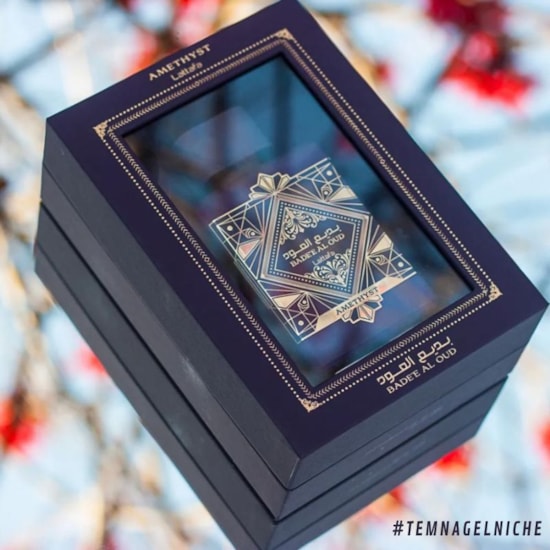 Perfume Bade'e Al Oud Amethyst - Lattafa - Unissex - Eau de Parfum - 100ml Perfume Bade'e Al Oud Amethyst - Lattafa - Unissex - Eau de Parfum - 100ml