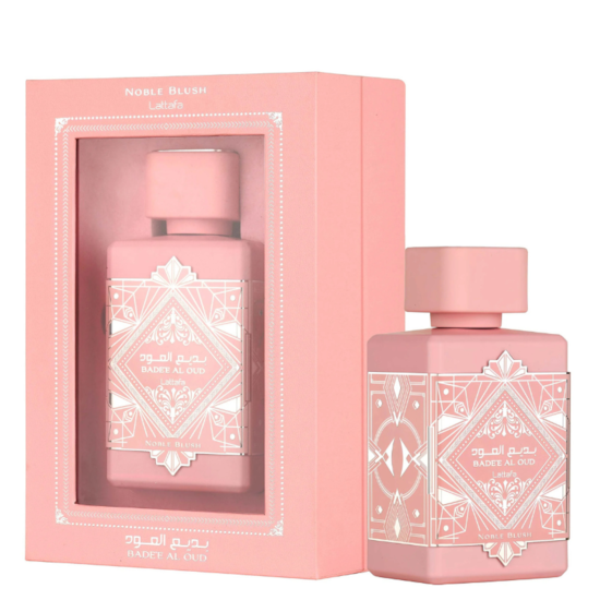 Perfume Bade’e Al Oud Noble Blush - Lattafa - Feminino - Eau de Parfum - 100ml