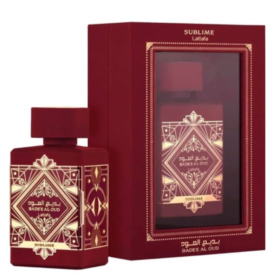 Perfume Bade’e Al Oud Sublime - Lattafa - Unissex - Eau de Parfum - 100ml Perfume Bade’e Al Oud Sublime - Lattafa - Unissex - Eau de Parfum - 100ml