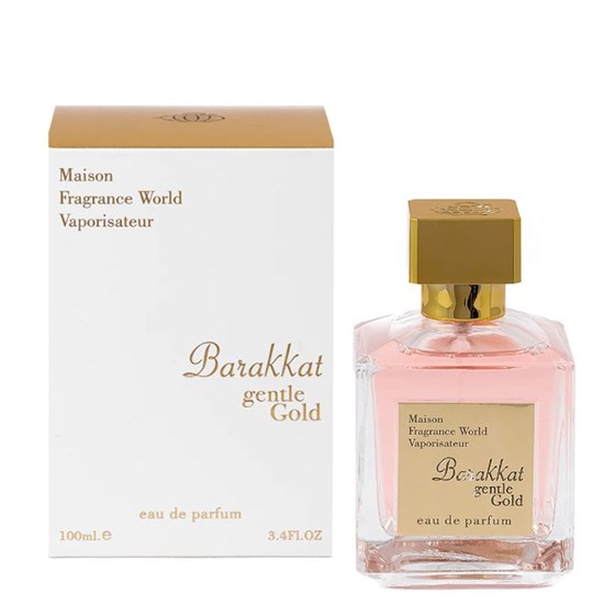 Perfume Barakkat Gentle Gold - Fragrance World - Unissex - Eau de Parfum - 100ml