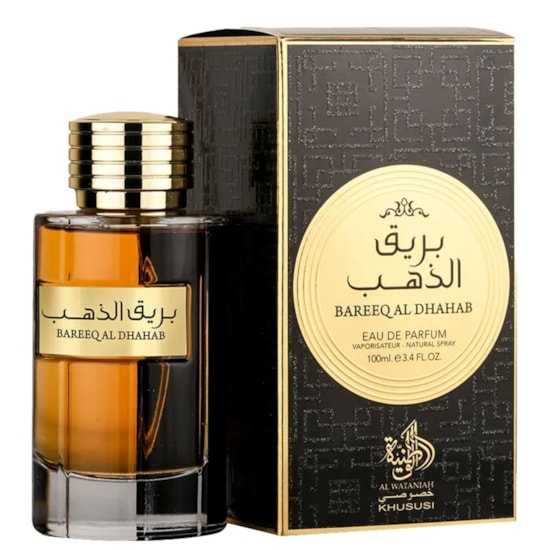 Perfume Bareeq Al Dhahab - Al Wataniah - Masculino - Eau de Parfum - 100ml Perfume Bareeq Al Dhahab - Al Wataniah - Masculino - Eau de Parfum - 100ml