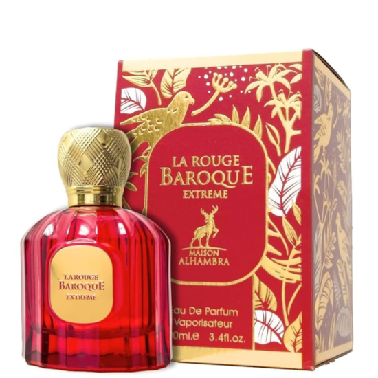 Perfume Baroque Rouge Extrait - Alhambra - Unissex - Eau de Parfum - 100ml Perfume Baroque Rouge Extrait - Alhambra - Unissex - Eau de Parfum - 100ml