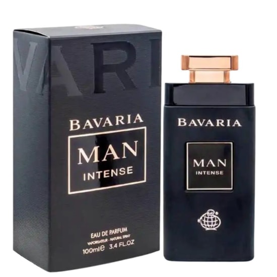 Perfume Bavaria Man Intense - Fragrance World - Masculino - Eau de Parfum - 100ml