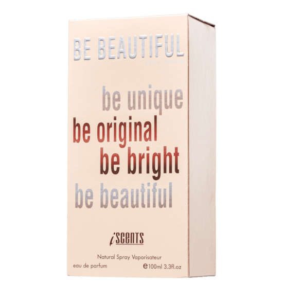 Perfume Be Beautiful - I-Scents - Feminino - Eau de Parfum - 100ml Perfume Be Beautiful - I-Scents - Feminino - Eau de Parfum - 100ml