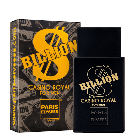 Perfume Billion Casino Royal - Paris Elysees - Masculino - Eau de Toilette - 100ml Perfume Billion Casino Royal - Paris Elysees - Masculino - Eau de Toilette - 100ml
