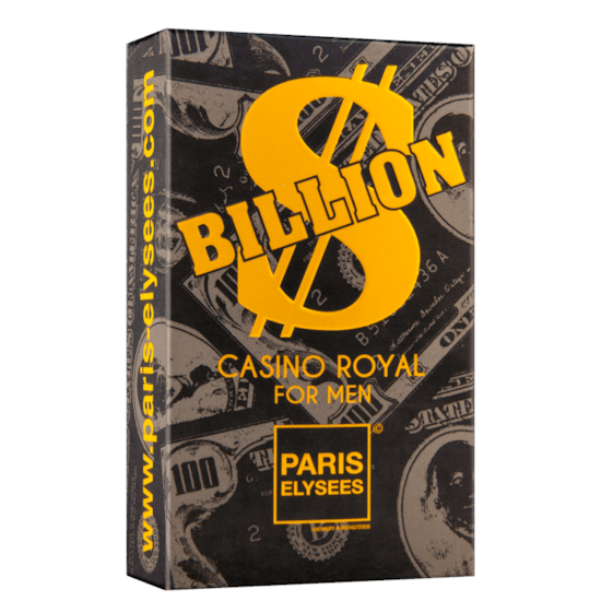 Perfume Billion Casino Royal - Paris Elysees - Masculino - Eau de Toilette - 100ml Perfume Billion Casino Royal - Paris Elysees - Masculino - Eau de Toilette - 100ml