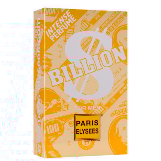 Perfume Billion - Paris Elysees - Masculino - Eau de Toilette - 100ml Perfume Billion - Paris Elysees - Masculino - Eau de Toilette - 100ml