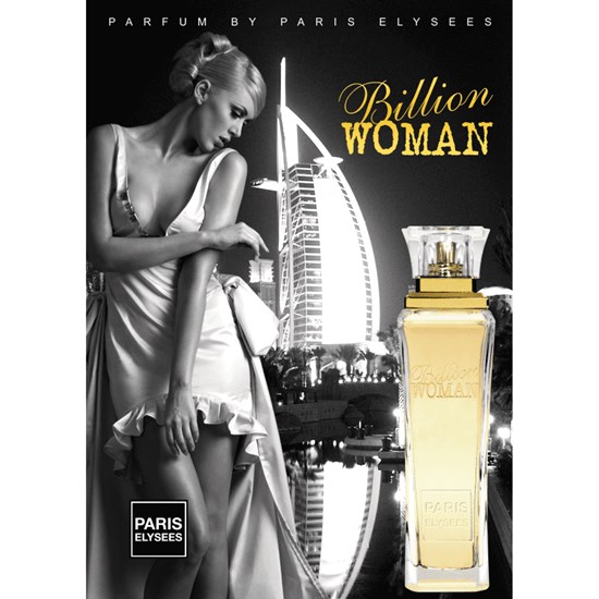 Perfume Billion Woman - Paris Elysees - Feminino - Eau de Toilette - 100ml