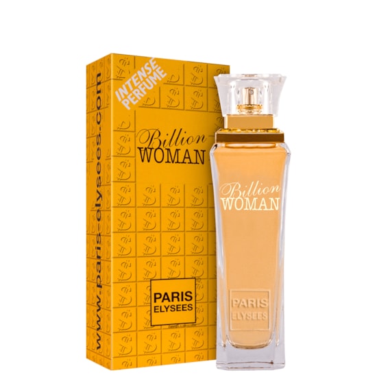 Perfume Billion Woman - Paris Elysees - Feminino - Eau de Toilette - 100ml Perfume Billion Woman - Paris Elysees - Feminino - Eau de Toilette - 100ml