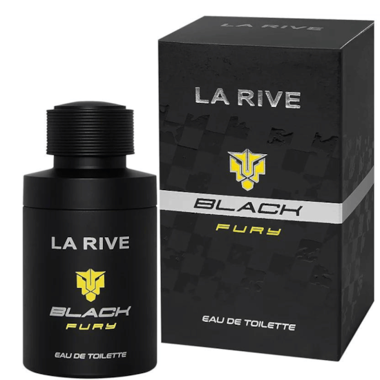 Perfume Black Fury - La Rive - Masculino - Eau de Toilette - 75ml Perfume Black Fury - La Rive - Masculino - Eau de Toilette - 75ml