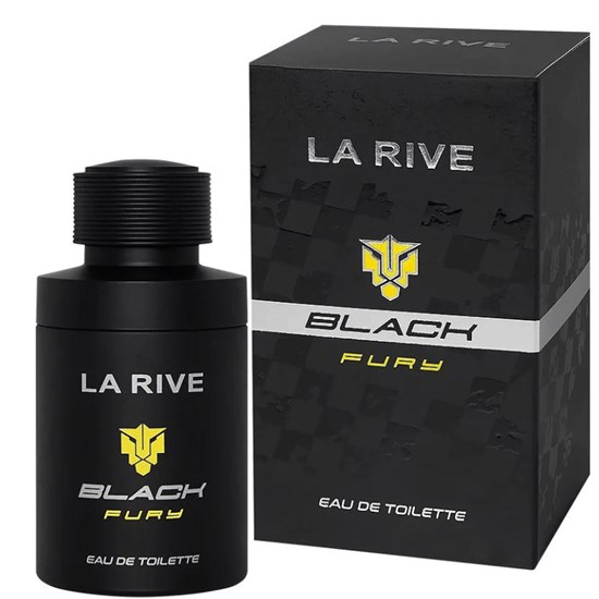 Perfume Black Fury - La Rive - Masculino - Eau de Toilette - 75ml