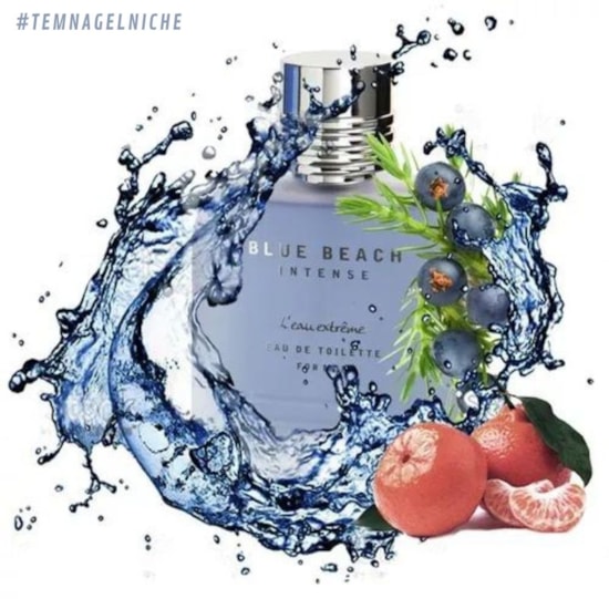 Perfume Blue Beach Intense - Omerta - Masculino - Eau de Toilette - 100ml Perfume Blue Beach Intense - Omerta - Masculino - Eau de Toilette - 100ml