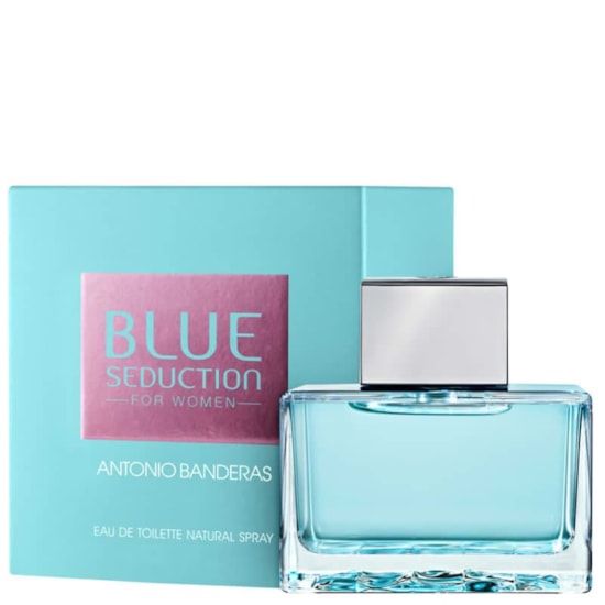 Perfume Blue Seduction for Woman - Antonio Banderas - Feminino - Eau de Toilette - 80ml Perfume Blue Seduction for Woman - Antonio Banderas - Feminino - Eau de Toilette - 80ml