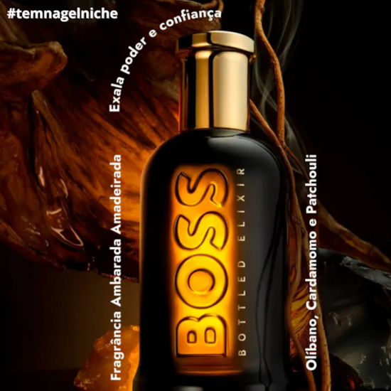 Perfume Boss Bottled Elixir - Hugo Boss - Masculino - Eau de Parfum - 100ml Perfume Boss Bottled Elixir - Hugo Boss - Masculino - Eau de Parfum - 100ml