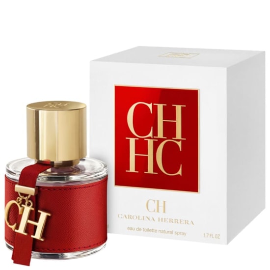 Perfume CH - Carolina Herrera - Feminino - Eau de Toilette - 50ml Perfume CH - Carolina Herrera - Feminino - Eau de Toilette - 50ml