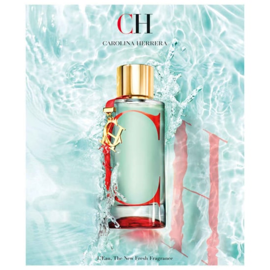 Perfume CH L'Eau - Carolina Herrera - Feminino - Eau de Toilette - 100ml Perfume CH L'Eau - Carolina Herrera - Feminino - Eau de Toilette - 100ml