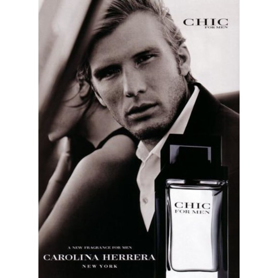 Perfume CHIC For Men - Carolina Herrera - Masculino - Eau de Toilette - 100ml Perfume CHIC For Men - Carolina Herrera - Masculino - Eau de Toilette - 100ml