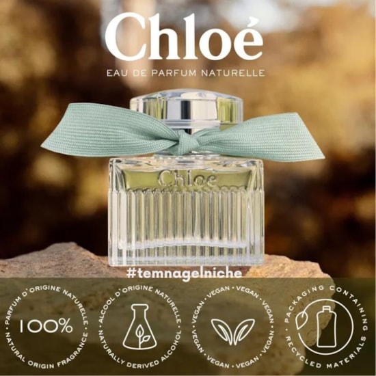Perfume Chloé Naturelle - Chloé - Feminino - Eau de Parfum - 100ml Perfume Chloé Naturelle - Chloé - Feminino - Eau de Parfum - 100ml
