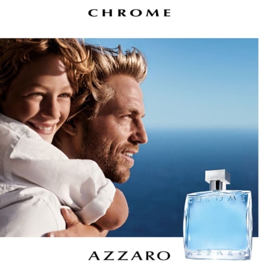 Perfume Chrome - Azzaro - Masculino - Eau de Toilette - 100ml Perfume Chrome - Azzaro - Masculino - Eau de Toilette - 100ml