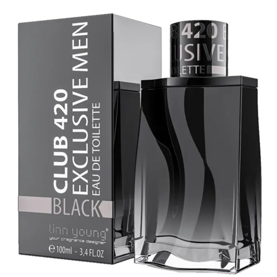 Perfume Club 420 Black Edition - Linn Young - Masculino - Eau de Toilette - 100ml