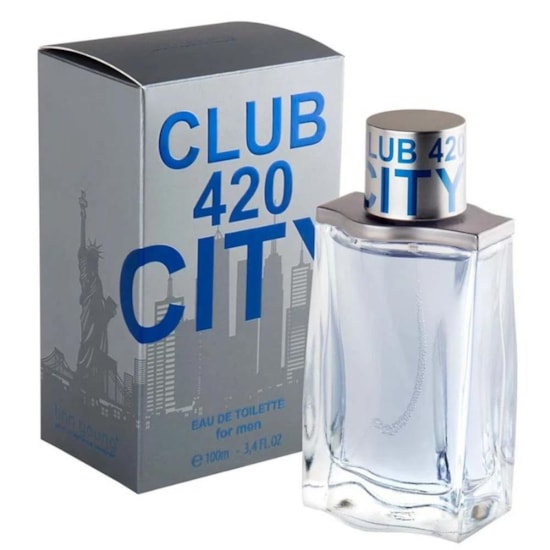 Perfume Club 420 City Man - Linn Young - Masculino - Eau de Toilette - 100ml Perfume Club 420 City Man - Linn Young - Masculino - Eau de Toilette - 100ml