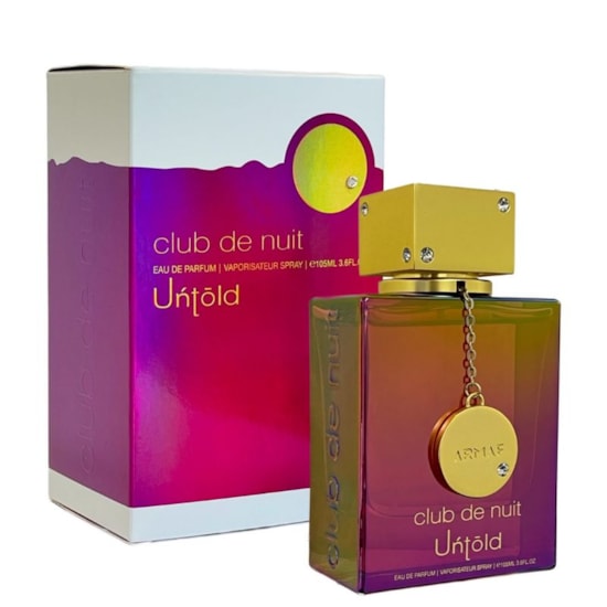 Perfume Club de Nuit Untold - Armaf - Unissex - Eau de Parfum - 105ml Perfume Club de Nuit Untold - Armaf - Unissex - Eau de Parfum - 105ml