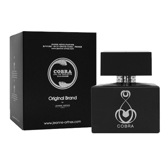 Perfume Cobra - Jeanne Arthes - Masculino - Eau de Toilette - 100ml Perfume Cobra - Jeanne Arthes - Masculino - Eau de Toilette - 100ml