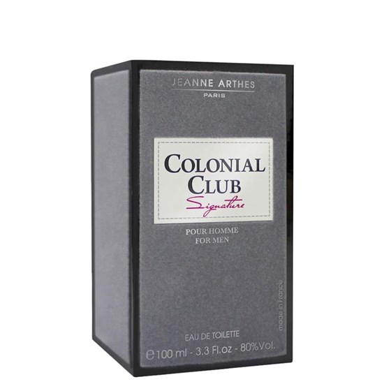 Perfume Colonial Club Signature - Jeanne Arthes - Masculino - Eau de Toilette - 100ml