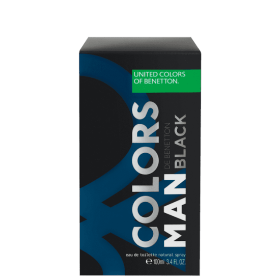 Perfume Colors Man Black - Benetton - Masculino - Eau de Toilette - 100ml Perfume Colors Man Black - Benetton - Masculino - Eau de Toilette - 100ml