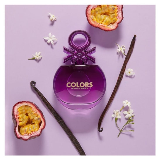 Perfume Colors Purple - Benetton - Feminino - Eau de Toilette - 80ml Perfume Colors Purple - Benetton - Feminino - Eau de Toilette - 80ml
