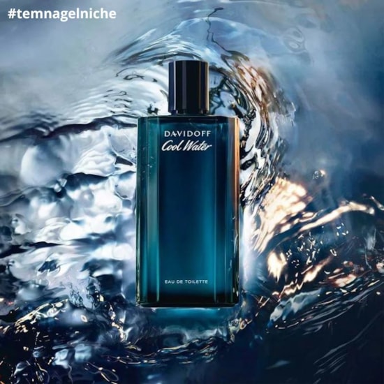 Perfume Cool Water Man - Davidoff - Masculino - Eau de Toilette - 200ml