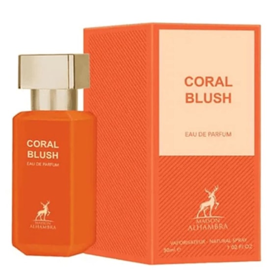 Perfume Coral Blush - Alhambra - Unissex - Eau de Parfum - 30ml