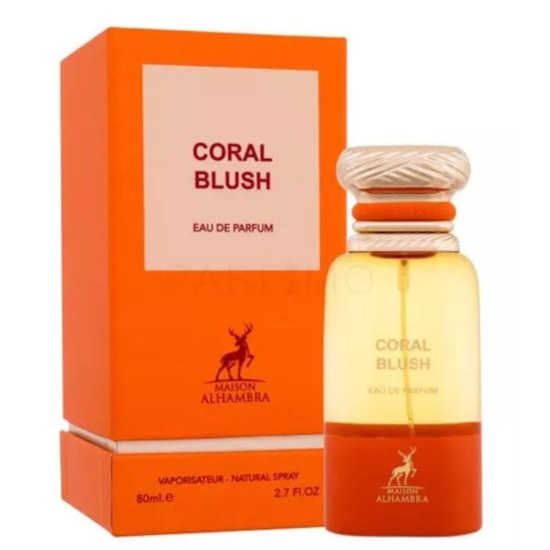 Perfume Coral Blush - Alhambra - Unissex - Eau de Parfum - 80ml