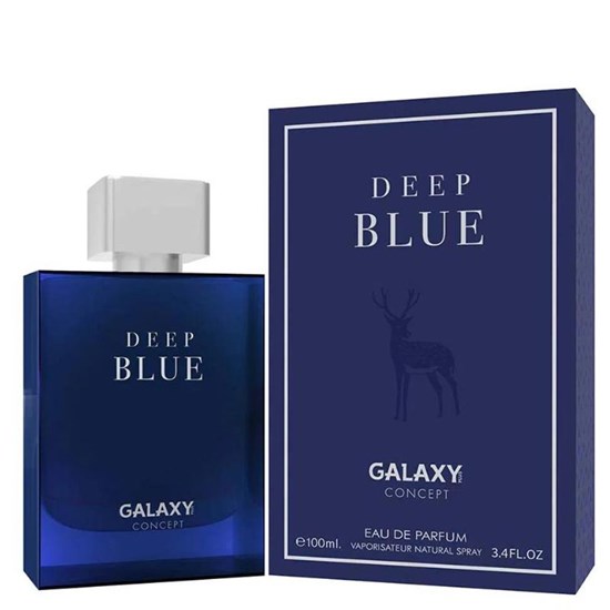 Perfume Deep Blue - Galaxy - Masculino - Eau de Parfum - 100ml