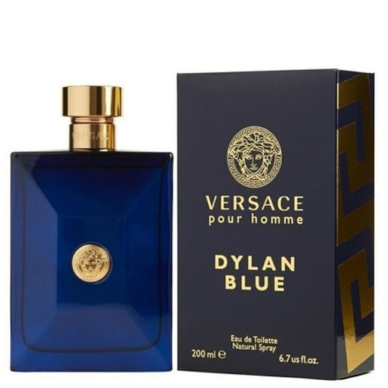 Perfume Dylan Blue Pour Homme - Versace - Masculino - Eau de Toilette - 200ml Perfume Dylan Blue Pour Homme - Versace - Masculino - Eau de Toilette - 200ml